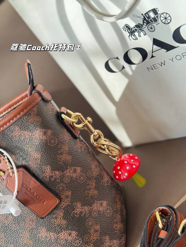 Coach Brown shoulder bag — Premium Replica