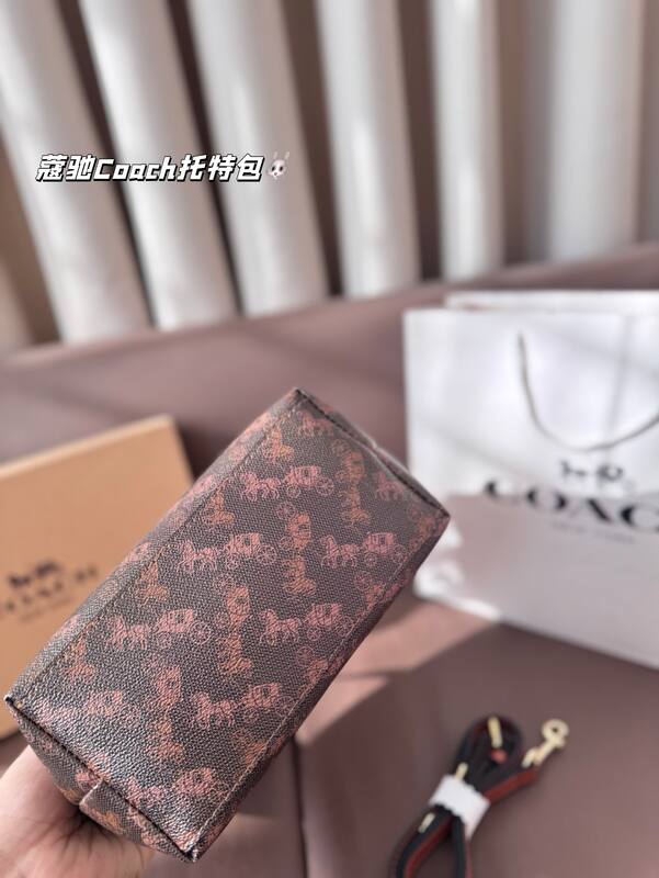 Coach Brown shoulder bag — Premium Replica