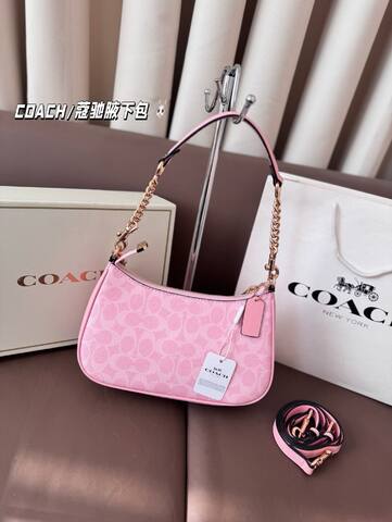 Coach Pink shoulder bag AAA Quality Replica