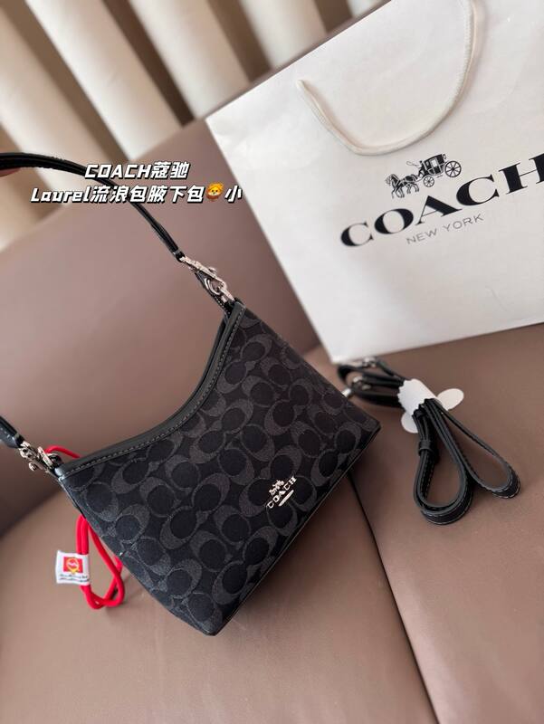 Coach Black 25x18x10cm shoulder bag — AAA Quality Replica