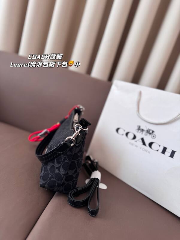 Coach Black 25x18x10cm shoulder bag — AAA Quality Replica