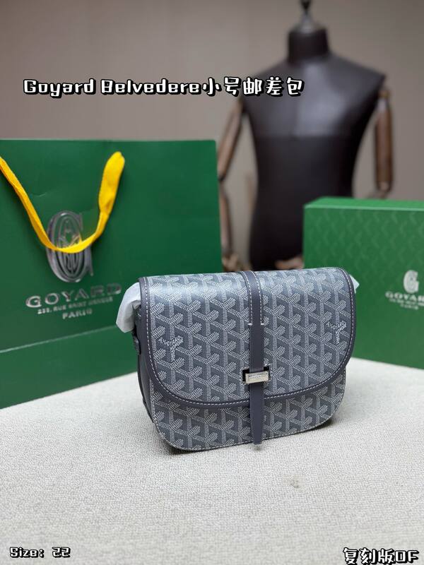 Goyard Belvedere Navy crossbody — Top Quality Replica
