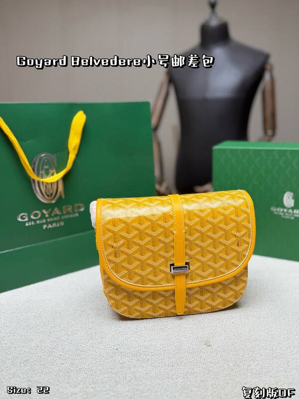 Goyard Belvedere Navy crossbody — Top Quality Replica
