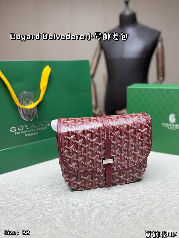 Goyard Belvedere Navy crossbody — Top Quality Replica