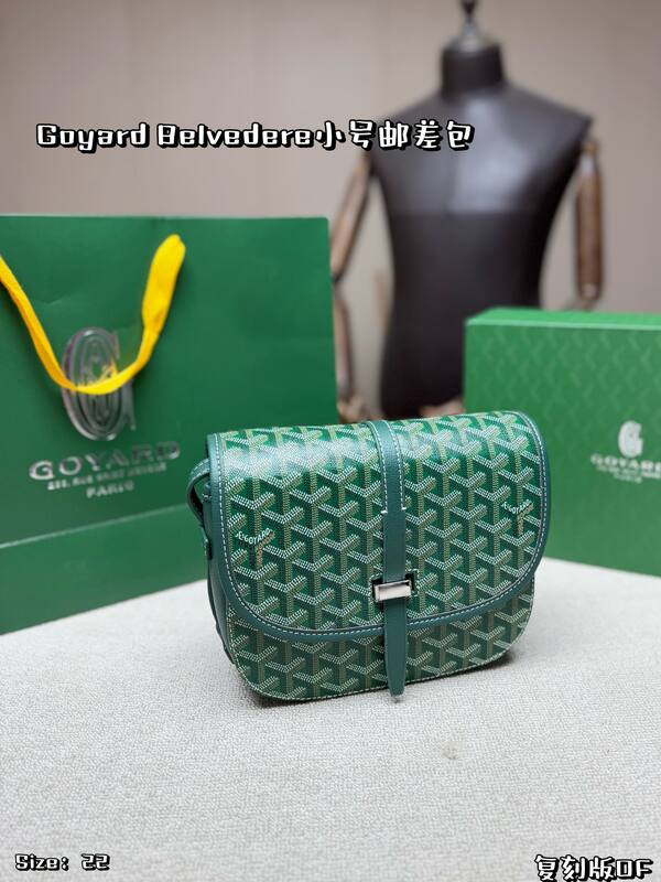 Goyard Belvedere Navy crossbody — Top Quality Replica