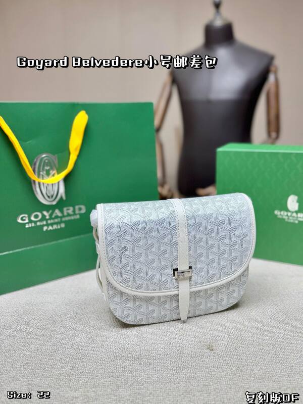 Goyard Belvedere Navy crossbody — Top Quality Replica