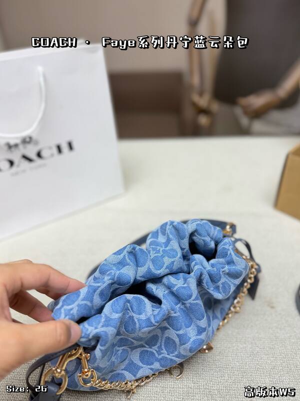 Coach Blue shoulder bag — Premium Replica
