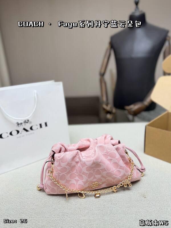 Coach Pink shoulder bag — 1:1 Replica
