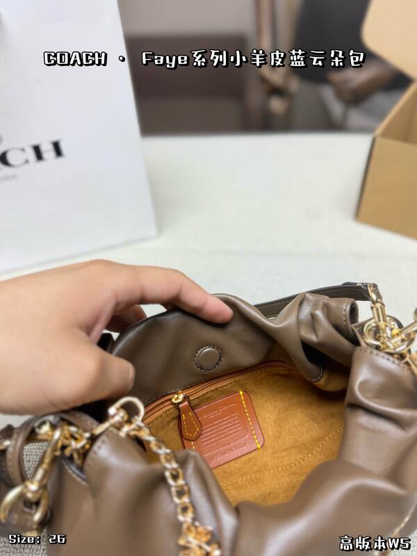 Coach Lambskin shoulder bag — AAA Quality Replica