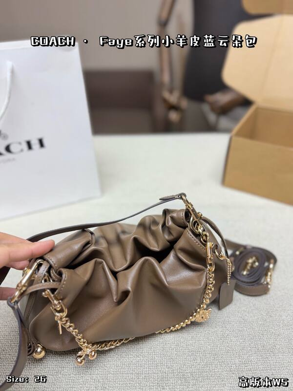 Coach Lambskin shoulder bag — AAA Quality Replica