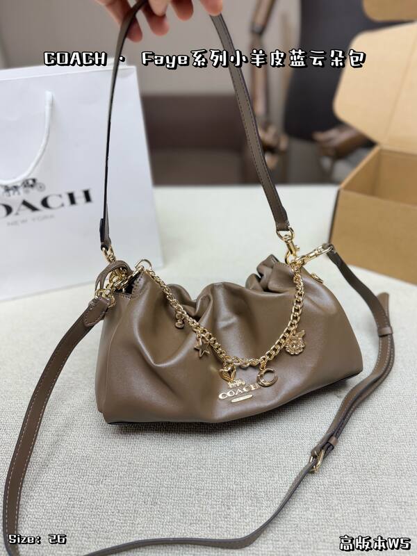 Coach Lambskin shoulder bag — AAA Quality Replica