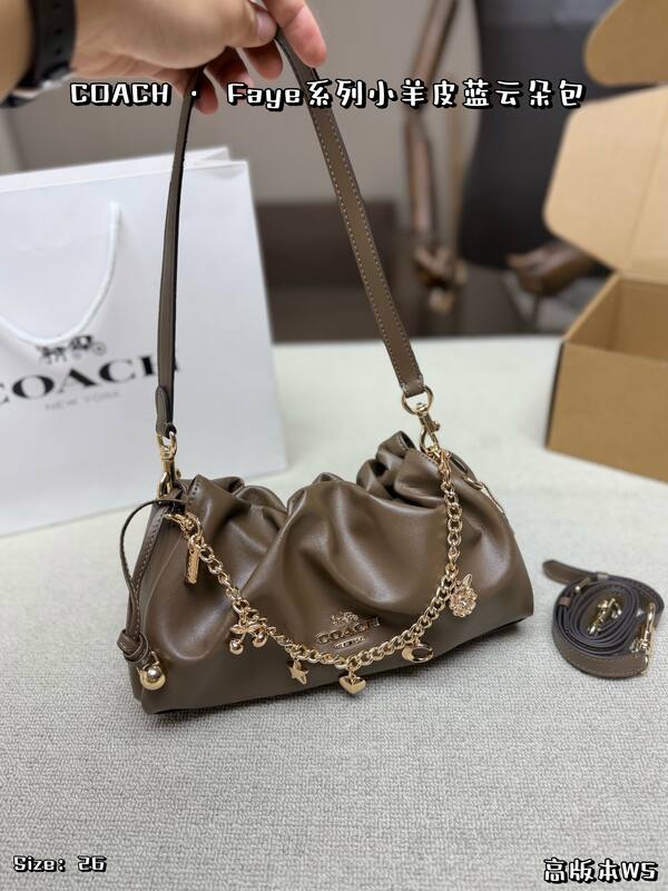 Coach Lambskin shoulder bag — AAA Quality Replica