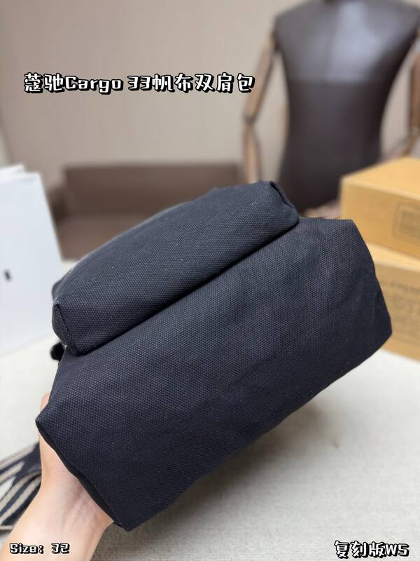 Coach Cargo Black canvas backpack — Premium Replica