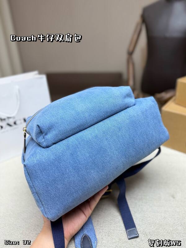 Coach Blue shoulder bag — 1:1 Replica