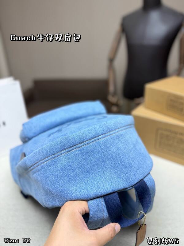 Coach Blue shoulder bag — 1:1 Replica