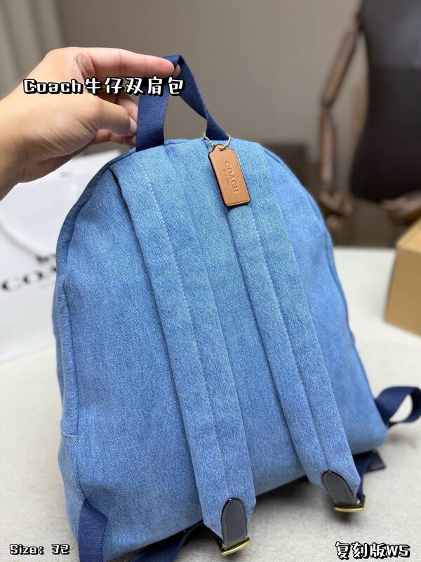 Coach Blue shoulder bag — 1:1 Replica