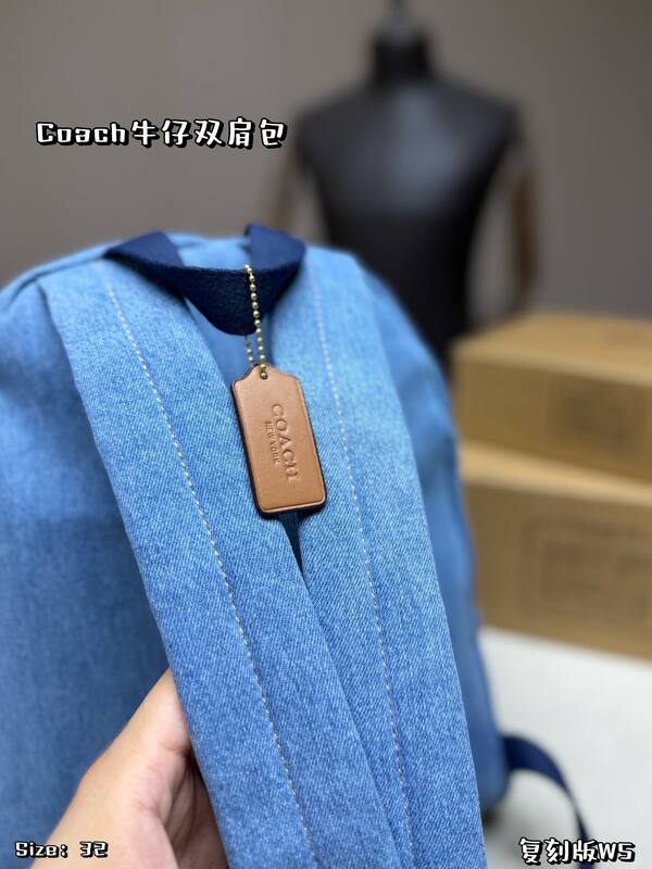 Coach Blue shoulder bag — 1:1 Replica
