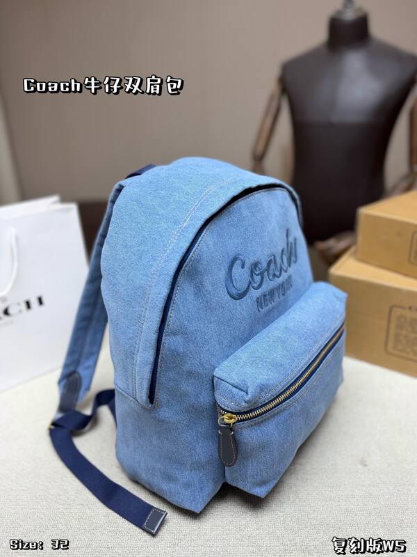 Coach Blue shoulder bag — 1:1 Replica