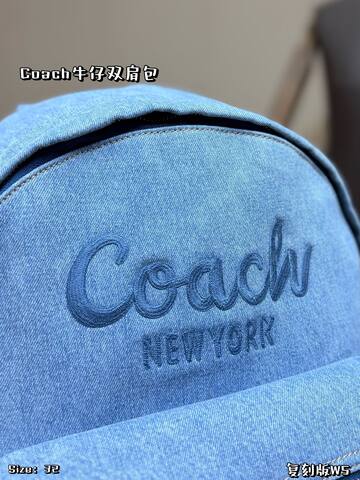 Coach Blue shoulder bag 1 1 Replica