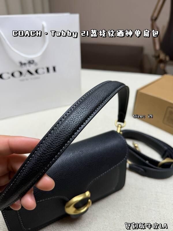 Coach Black shoulder bag — 1:1 Replica