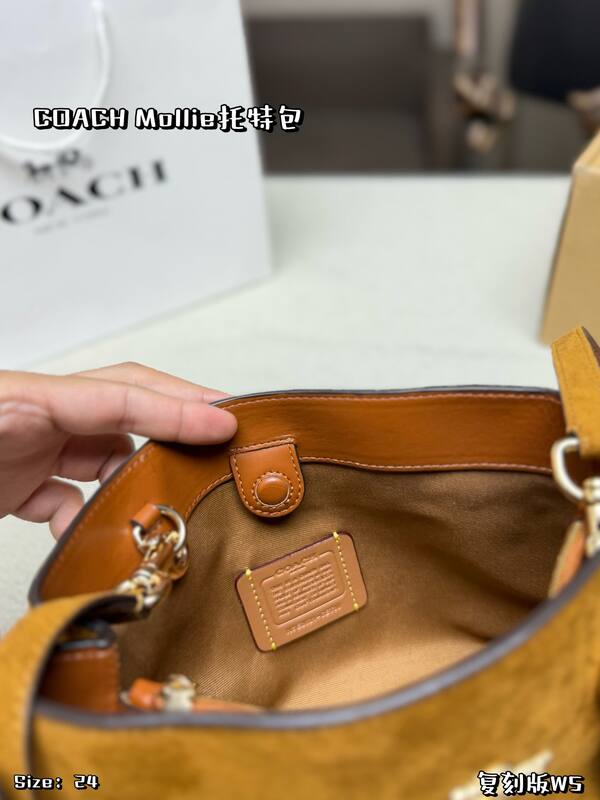 Coach Brown shoulder bag — AAA Quality Replica