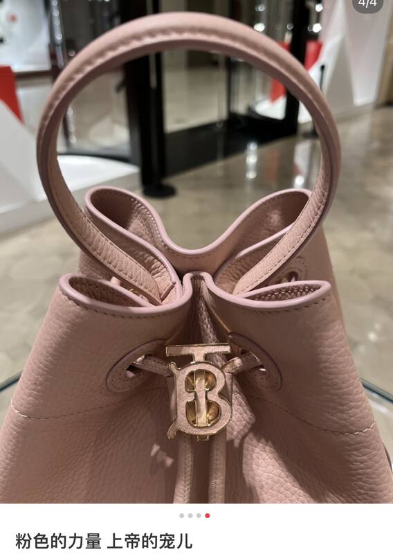 Burberry Pink 25x18x10cm shoulder bag — Premium Replica