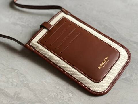 Burberry Brown shoulder bag Premium Replica