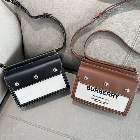Burberry Black shoulder bag Top Quality Replica