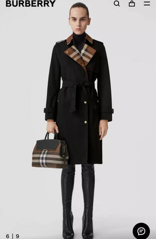 Burberry Black shoulder bag Premium Replica