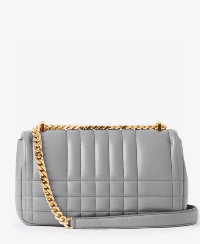 Burberry Grey 25x18x10cm shoulder bag — AAA Quality Replica