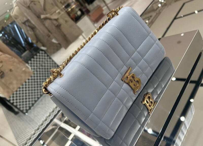 Burberry Grey 25x18x10cm shoulder bag — 1:1 Replica