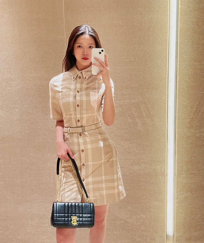 Burberry Black 25x18x10cm shoulder bag — 1:1 Replica