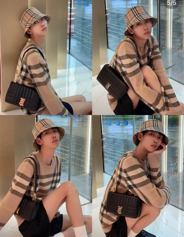 Burberry Black 25x18x10cm shoulder bag — 1:1 Replica