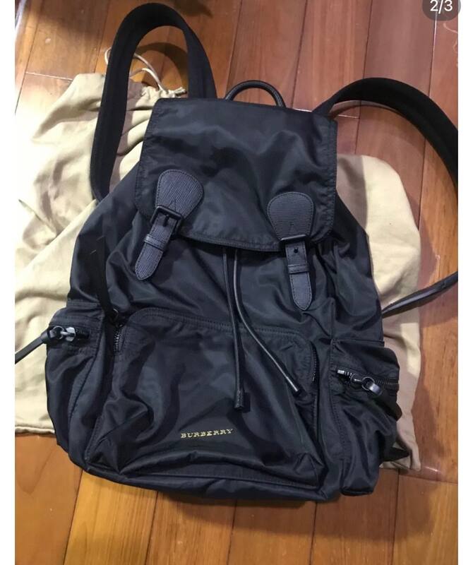Burberry Black backpack — AAA Quality Replica