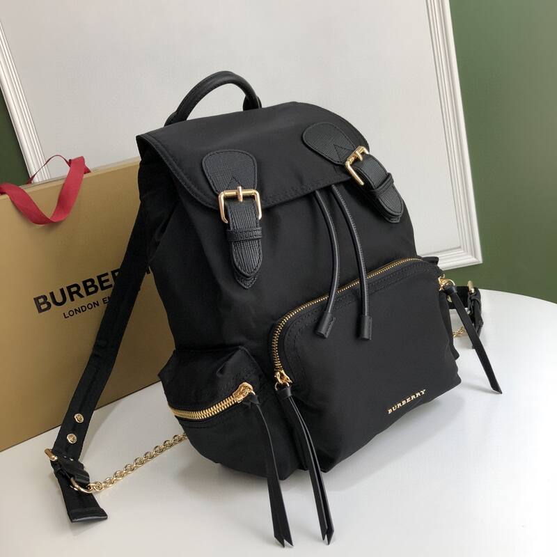 Burberry Black nylon 22 x backpack — 1:1 Replica