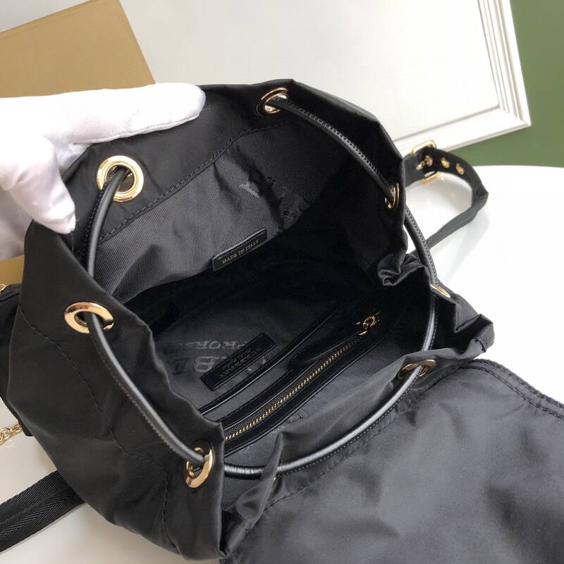 Burberry Black nylon 22 x backpack — 1:1 Replica
