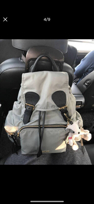 Burberry Gray 30x22x12cm shoulder bag — 1:1 Replica