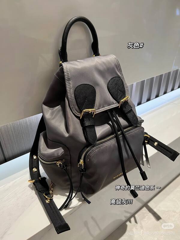 Burberry Gray 30x22x12cm shoulder bag — 1:1 Replica
