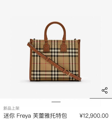 Burberry Brown 18x12cm shoulder bag Top Quality Replica