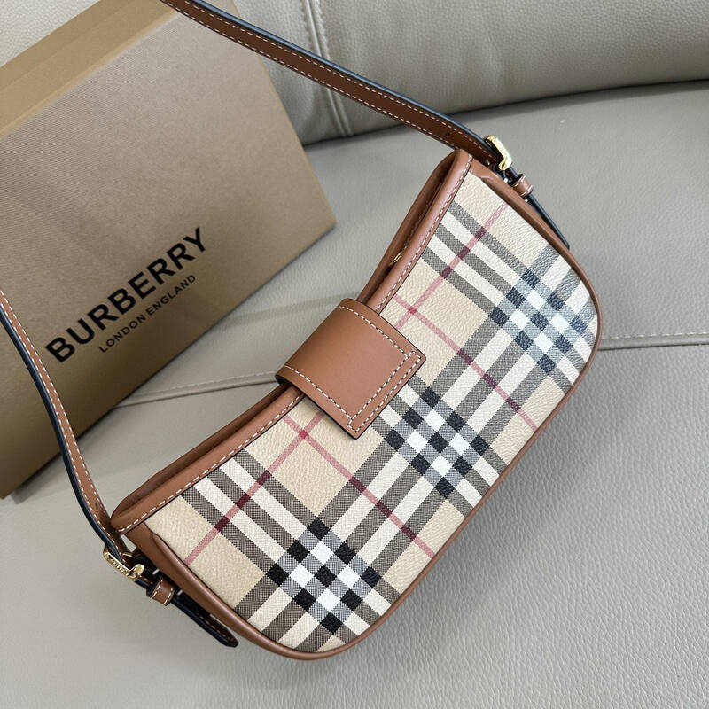 Burberry Brown 25x18x10cm shoulder bag — 1:1 Replica