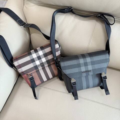 Burberry Brown shoulder bag Premium Replica