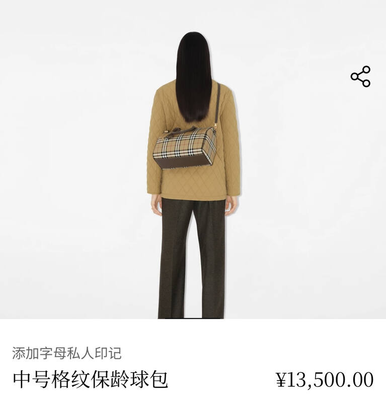Burberry Beige 30x22x12cm shoulder bag — Top Quality Replica