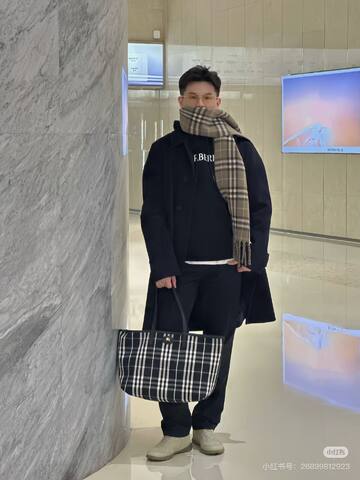 Burberry Black shoulder bag Top Quality Replica