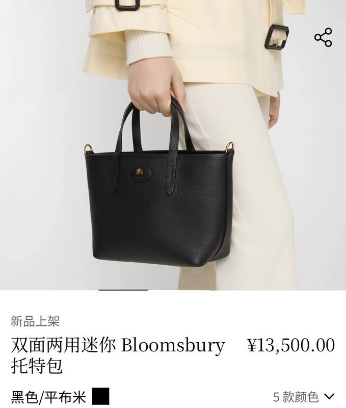 Burberry Black shoulder bag — Premium Replica
