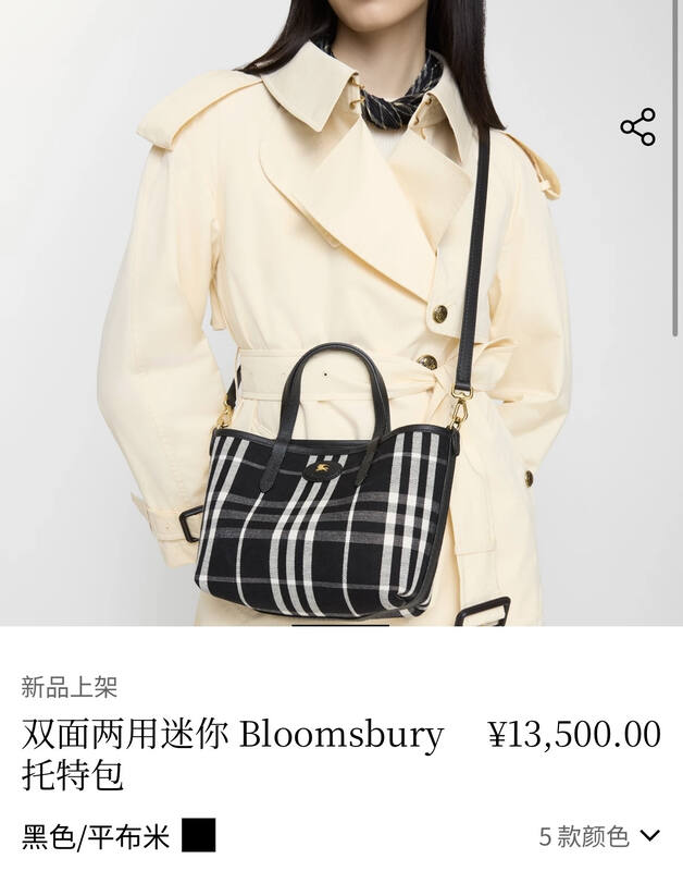Burberry Black shoulder bag — Premium Replica