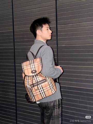Burberry Brown shoulder bag Premium Replica