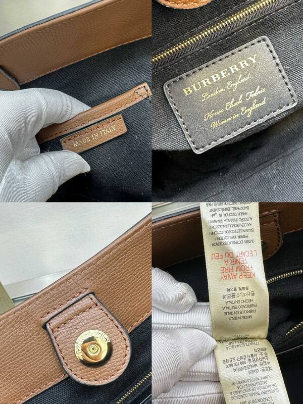 Burberry Brown 25x18x10cm shoulder bag — AAA Quality Replica