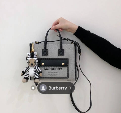Burberry Brown 18x12cm shoulder bag Premium Replica