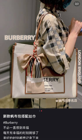 Burberry Brown shoulder bag Top Quality Replica