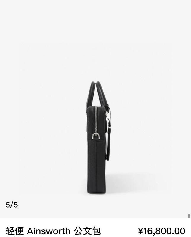 Burberry Ainsworth Black work — Top Quality Replica